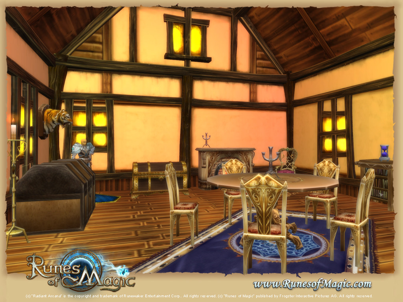 Illustration for article titled Runes Of Magic's Palatial Housing In Action
